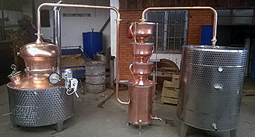 Kazan od 350 lit sa separatorom i motorom